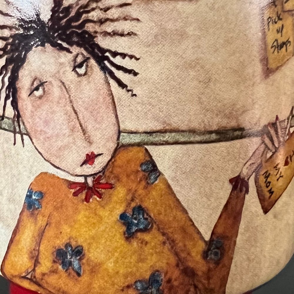I Need Coffee Now! Tall Travel Mug by LANG w/ Art by Dan DiPaolo - Picture 7 of 8